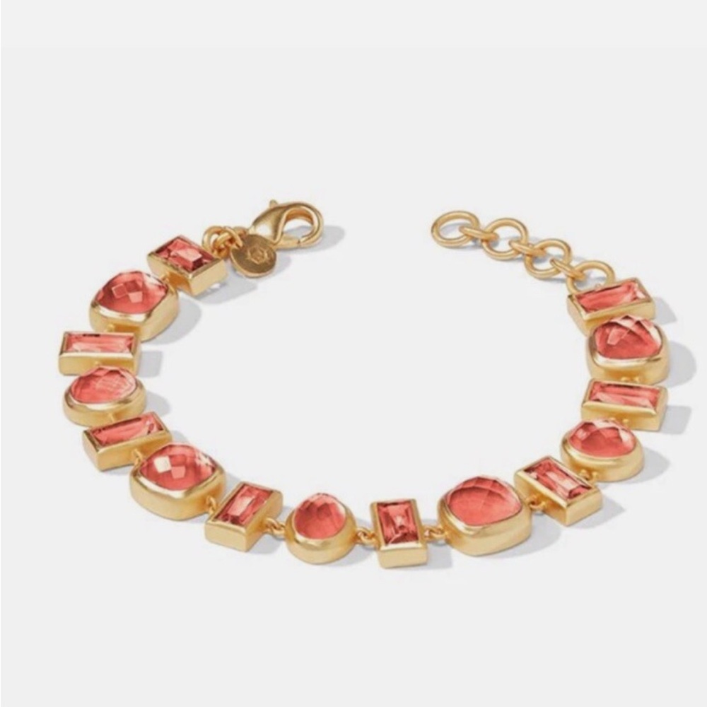 Pink Antonia tennis bracelet - Julie Vos